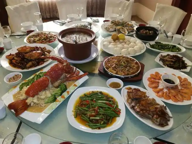 金帝酒店高端大气美味丰盛宴席