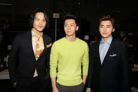 胡歌霍建华鹿晗吴亦凡林志颖 看男神同框拼颜值