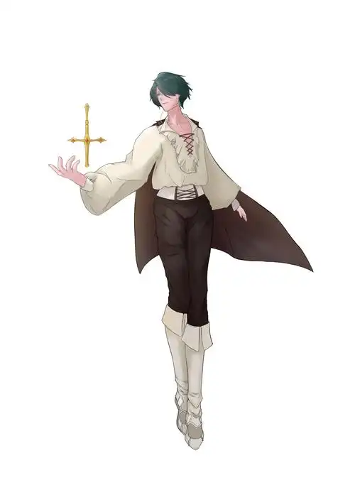 立绘-二次元男原创