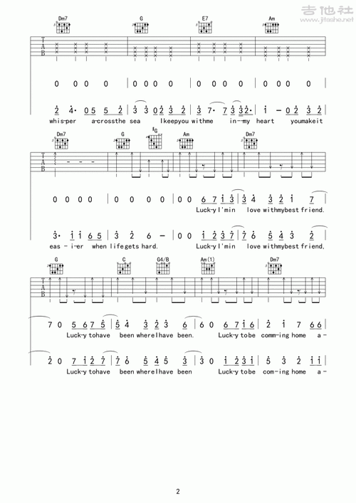 lucky吉他谱(图片谱,弹唱)_jason mraz(杰森·玛耶兹;男巫)_filename