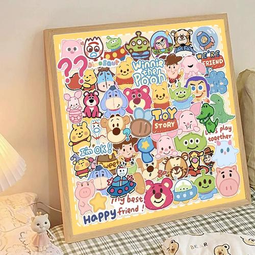 2023新款钻石画满钻玩具总动员全家福卡通砖石贴画手工十字绣2024