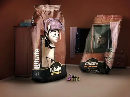 lukafe咖啡创意广告欣赏_国外作品_店铺欣赏-致设计