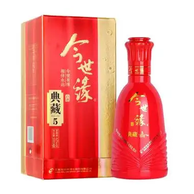 今世缘酒典藏白酒 典藏5 42度500ml*6瓶 浓香型 非5年整箱装