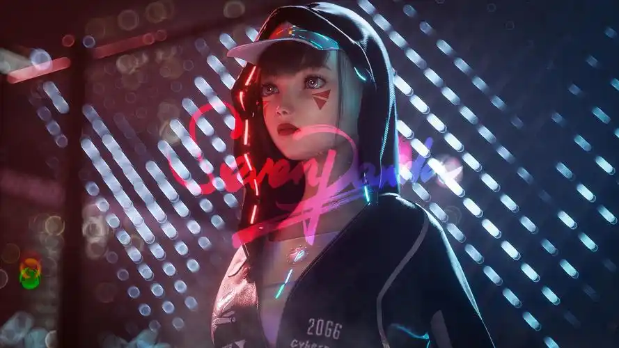 cyberpunk girl|三维|人物/生物|seven_panda - 原创作品 - 站酷