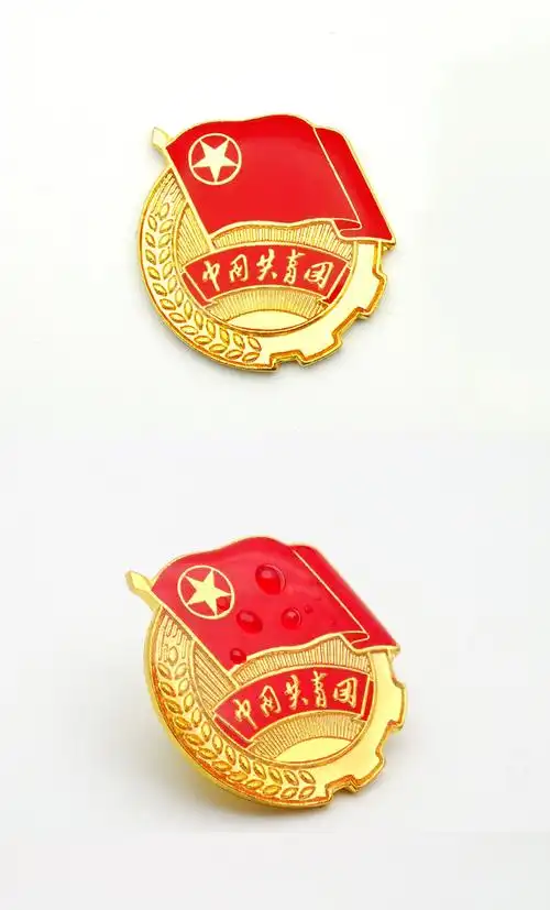 标准型团徽磁铁2021正版中国共青团胸针中央监制学生学校用青年强磁扣