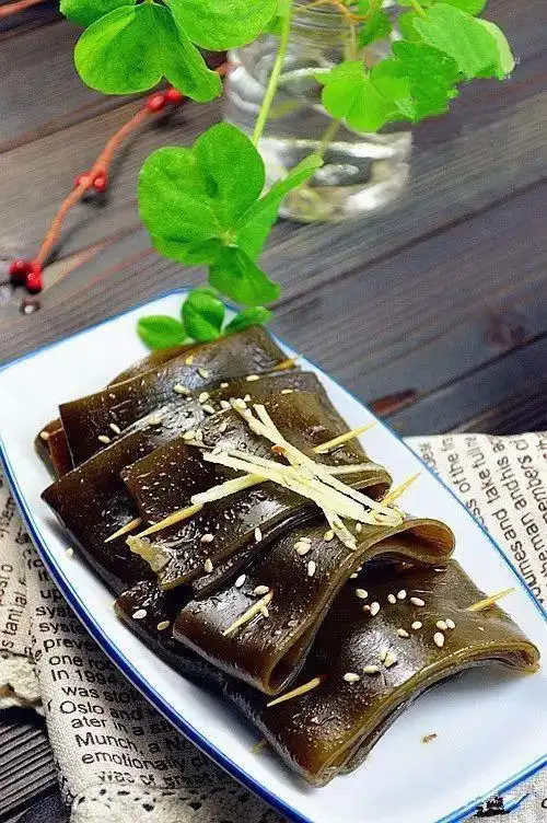 美容健康菜麻辣卤海带,一样的卤味不一样的体会