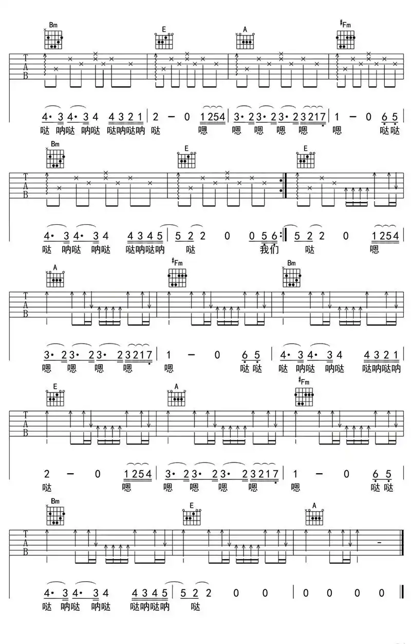 李健《风吹麦浪》吉他谱.#李健演唱会 #吉他谱分享 - 抖音