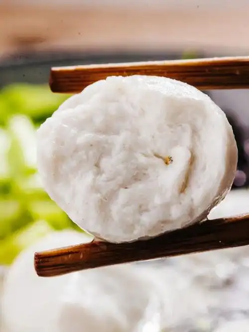 野生白鳗鱼丸每包250克潮汕传统捶打工艺弹脆香100纯白鳗鱼肉制成不加