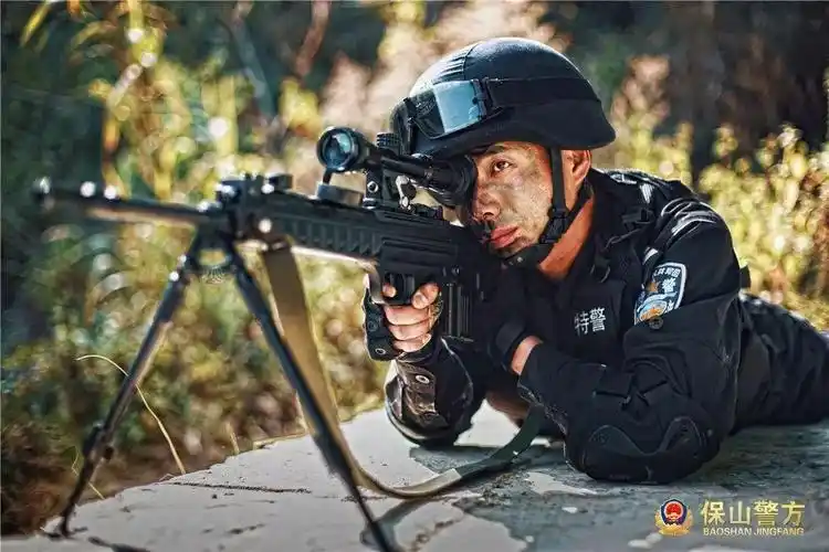 保山特警酷炫海报 一大波铁血硬汉强势来袭!