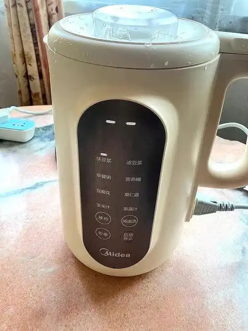 1616美的(midea)豆浆机1l小型全自动清洗免煮免过滤破壁料理机