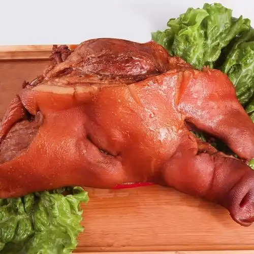 猪头肉批发五香500g猪脸卤味熟食真空猪蹄猪拱嘴下酒菜猪肉100g