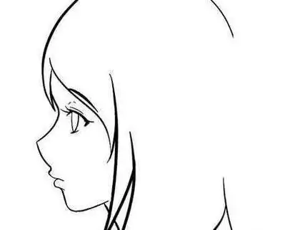 小学生侧面怎么画简笔画