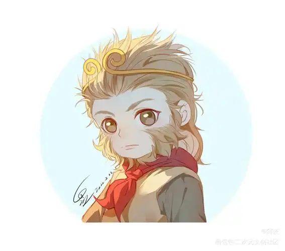 西游记孙悟空q版同人tvb西游记约稿绘画作品