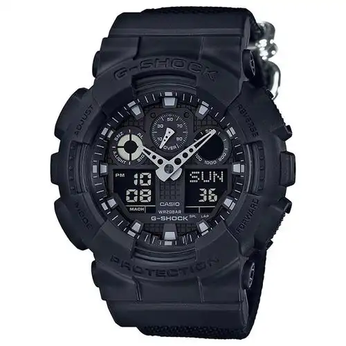 casio 卡西欧 日本品牌 g-shock系列 石英男士手表 ga-100bbn-1a