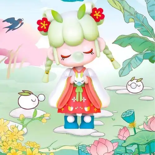 盲盒二十四节气系列囡茜春生夏长秋收冬藏女孩礼物公仔玩具 指定款