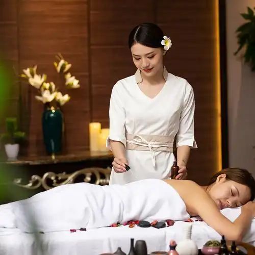 美容养生spa技师工作服女泰式气质工装水疗足浴桑拿按摩服务员服