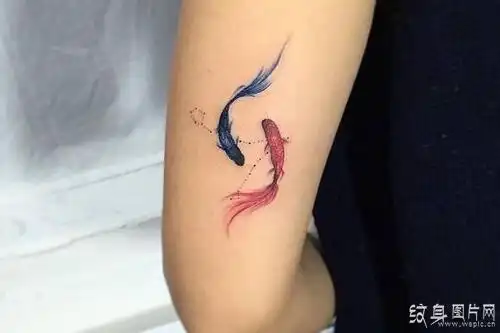 阴阳鱼纹身图案及含义道教文化的经典展现