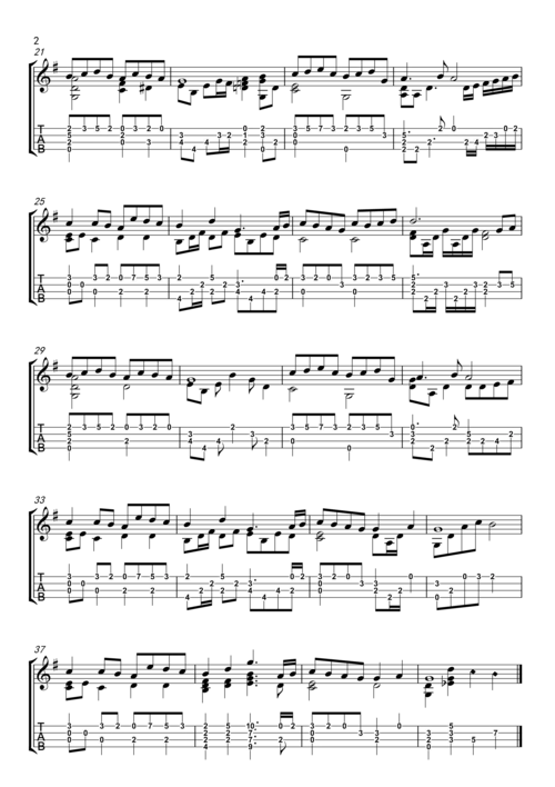 爱是不保留吉他谱2