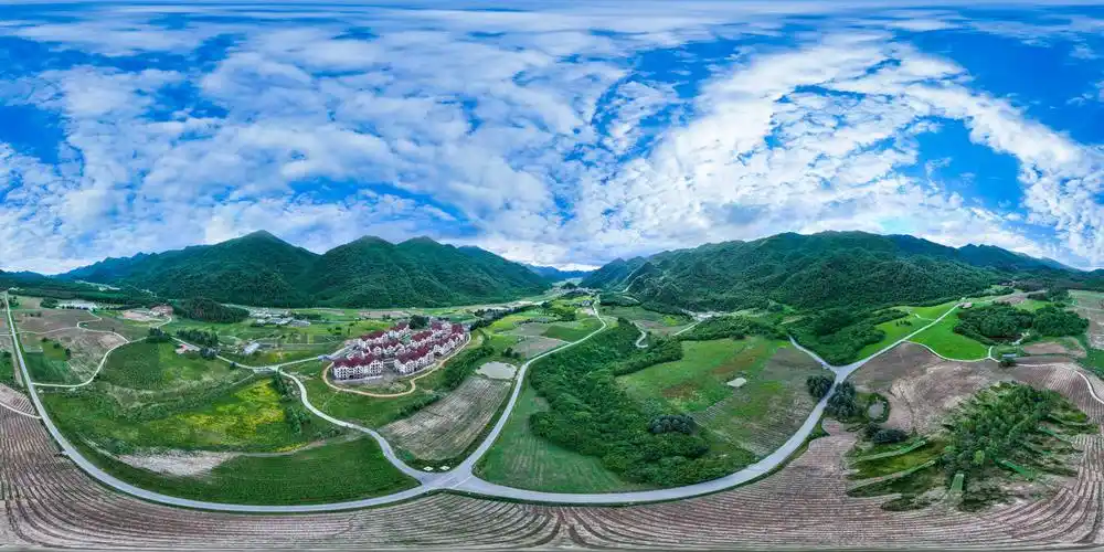 重庆巫溪红池坝景区无人机vr全景航拍丛林冒险全景图片重庆巫溪红池坝