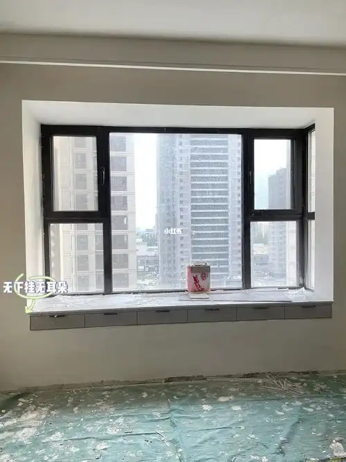 飘窗设计  #飘窗柜  #飘窗台  #窗台石