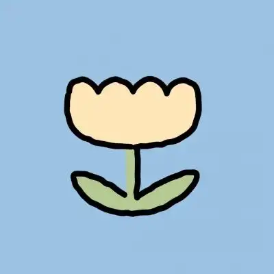 超萌可爱简单手绘图案头像