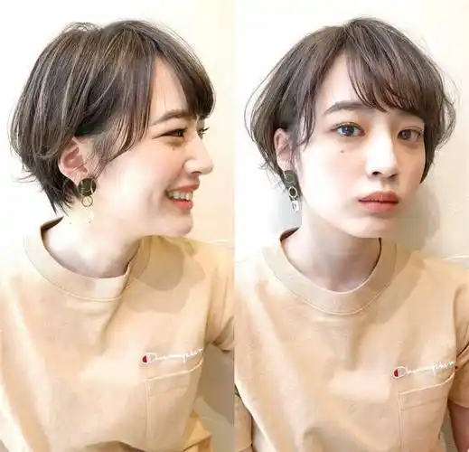 日系短发_短发