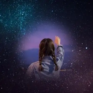 女生头像星空女生头像星空系列真人