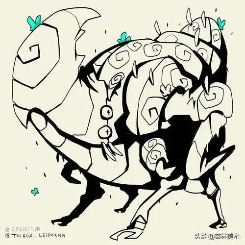 100只怪兽图片简笔画100只怪兽图片简笔画可爱