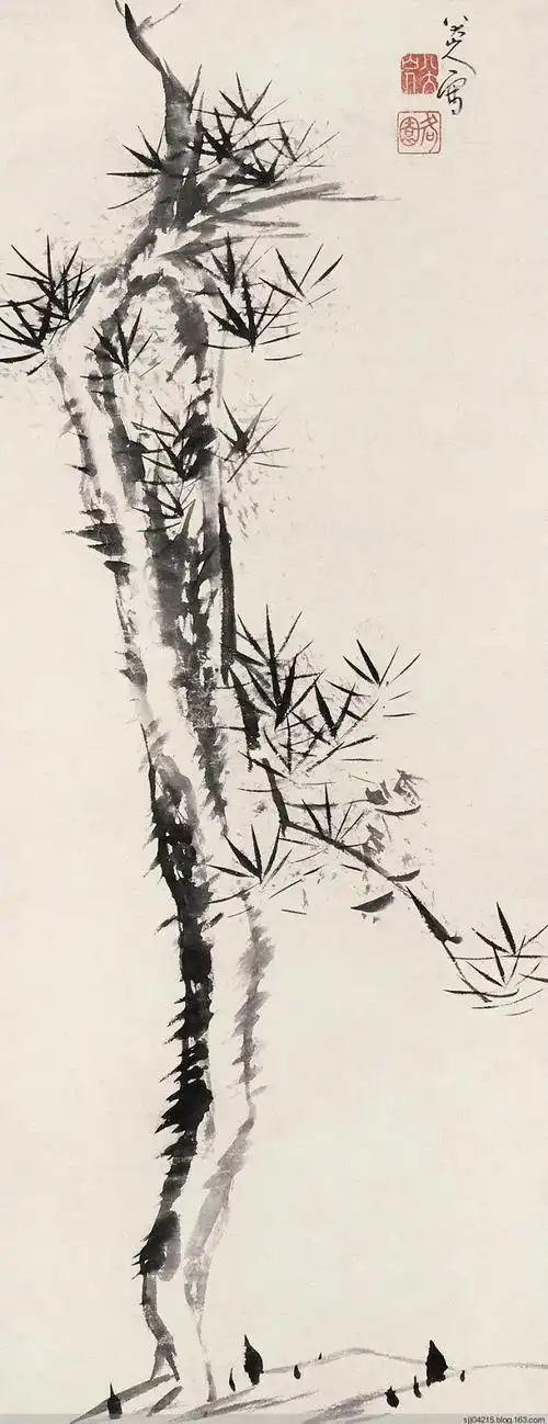 朱耷清 八大山人朱耷画选(二)朱耷艺术作品大全