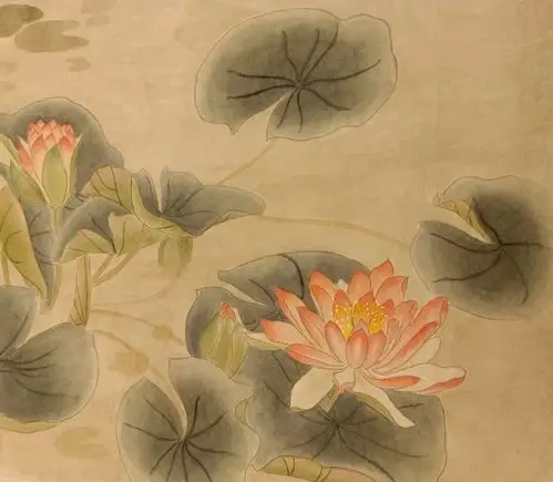 工笔小班课画纪——睡莲