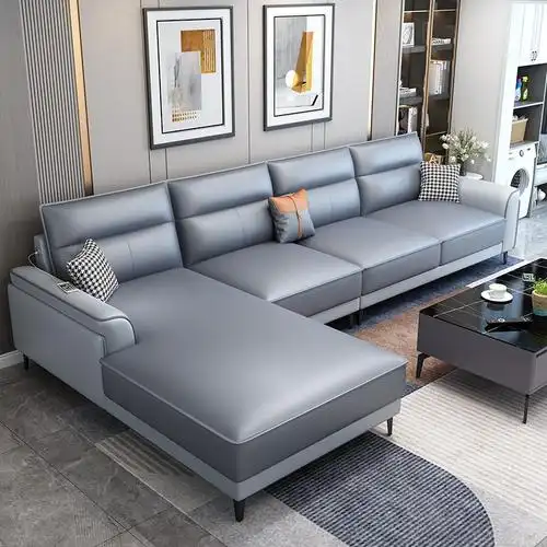 2021北欧布艺沙发现代简约小户型客厅整装贵妃新款科技布组合家具