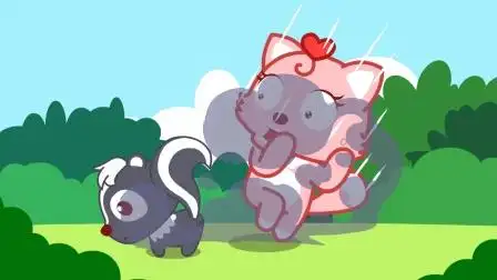 可怕的臭鼬爱放屁,会让你全身变臭!