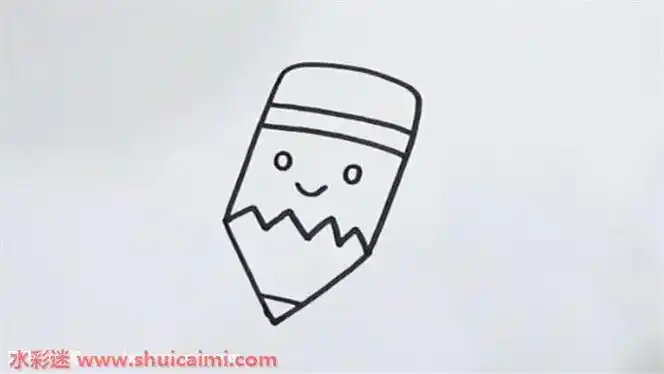 简笔画简单铅笔可爱