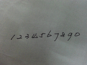 1一9数字怎么写好看?