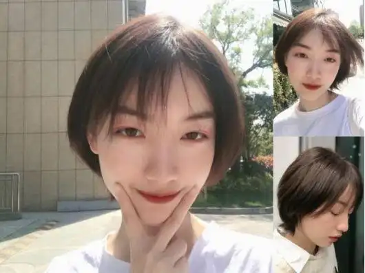日常超好打理的柒号美学日系短发发型,这几款换上好看更减龄