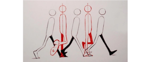 简单的正常走路原地循环 动画制作 maya