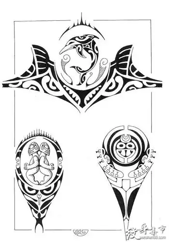 玛雅图腾,玛雅图腾手稿,玛雅图腾手稿图案2
