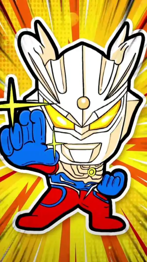 奥特曼小时候的赛罗真是太可爱了