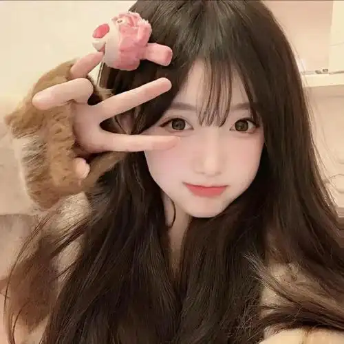 真人女生可爱头像