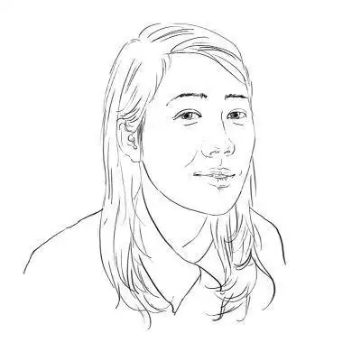 老奶奶素描头像简笔画