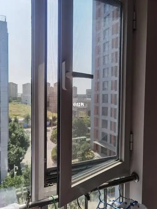 断桥铝内开内倒平开改内开上悬配件平开窗户