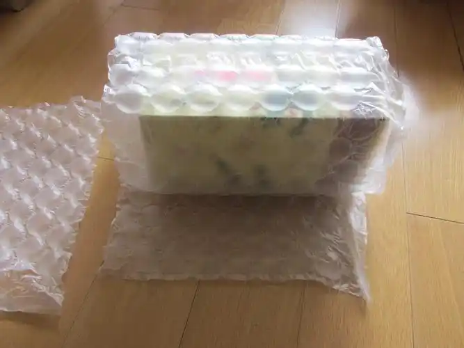 易撕拉填充气泡袋缓冲充气葫芦形气泡垫片