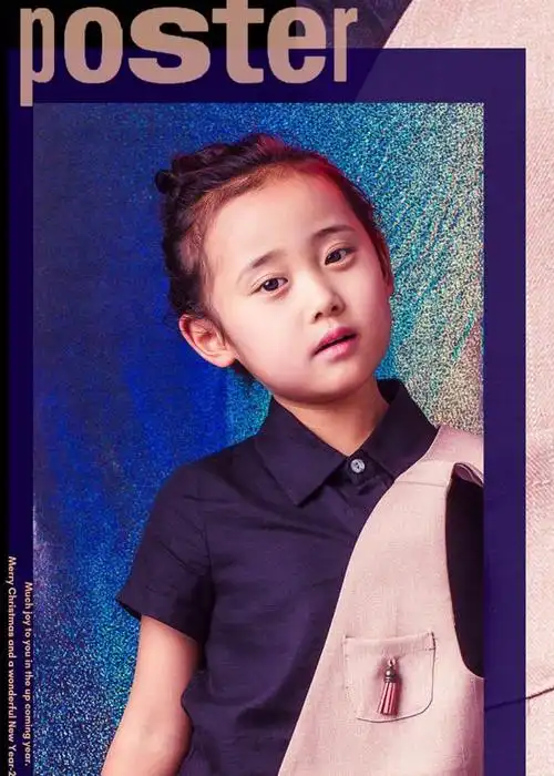 年历小明星梁敬涵:快乐女孩如花朵般缤纷绽放