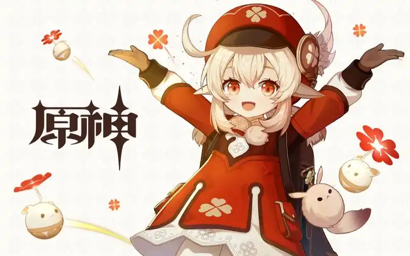 活动作品原神x音频可视化可莉角色演示音乐letsgocrimsonknight真红