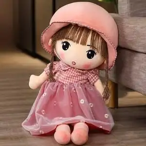 芭比娃娃玩偶女孩毛绒图片