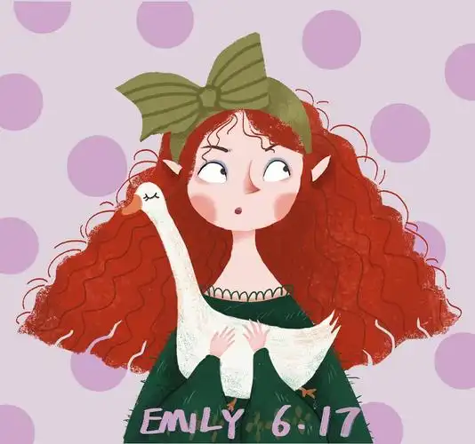 小头像临摹|插画|儿童插画|追梦蒲公英 - 临摹作品 - 站酷 (zcool)