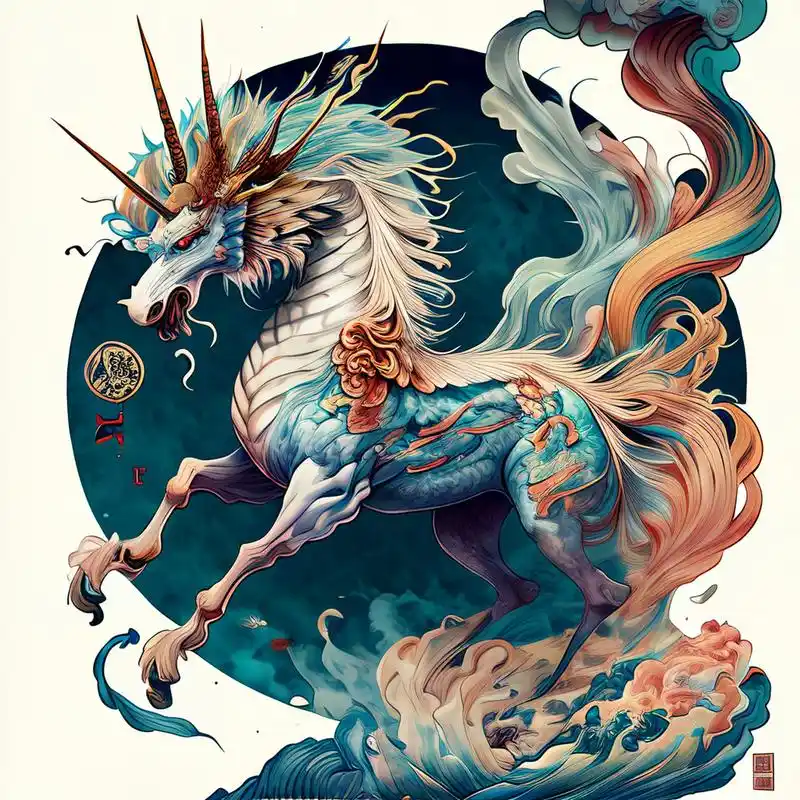 子之家世,凌烟麒麟.艺术,清新,开阔#百度文心一言来了