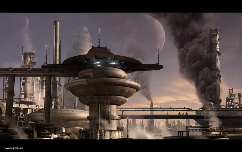 大气滂破电影科幻场景高清大图