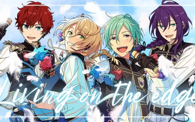 【四人合唱】living on the edge/alkaloid【偶像梦幻祭翻唱】(原創pv