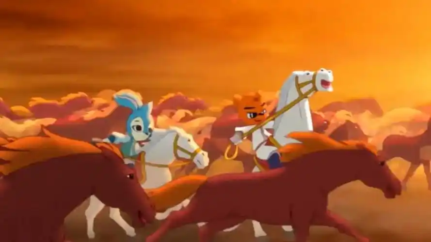 70幸福   虹猫仗剑走天涯:虹猫(长虹剑剑主/七剑之首),蓝兔(冰魄剑